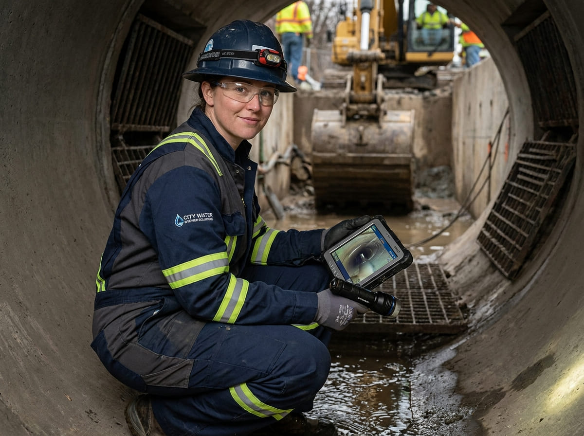 Sewer Line Inspection & Replacement in Crockett